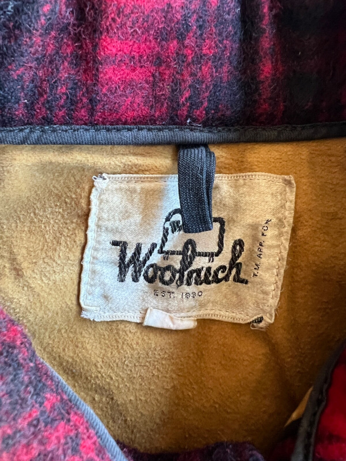 Vintage Woolrich Mackinaw Plaid Shore Jacket 42R