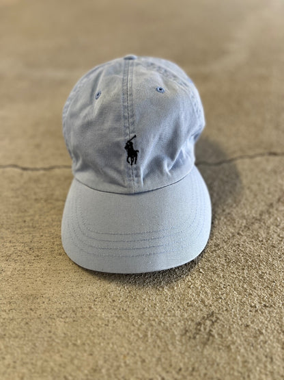 Vintage 90's Polo 5-Panel Pony Adjustable Strapback Hat One Size