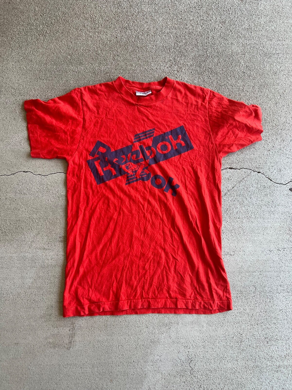Vintage 90's Reebok Logo T-Shirt