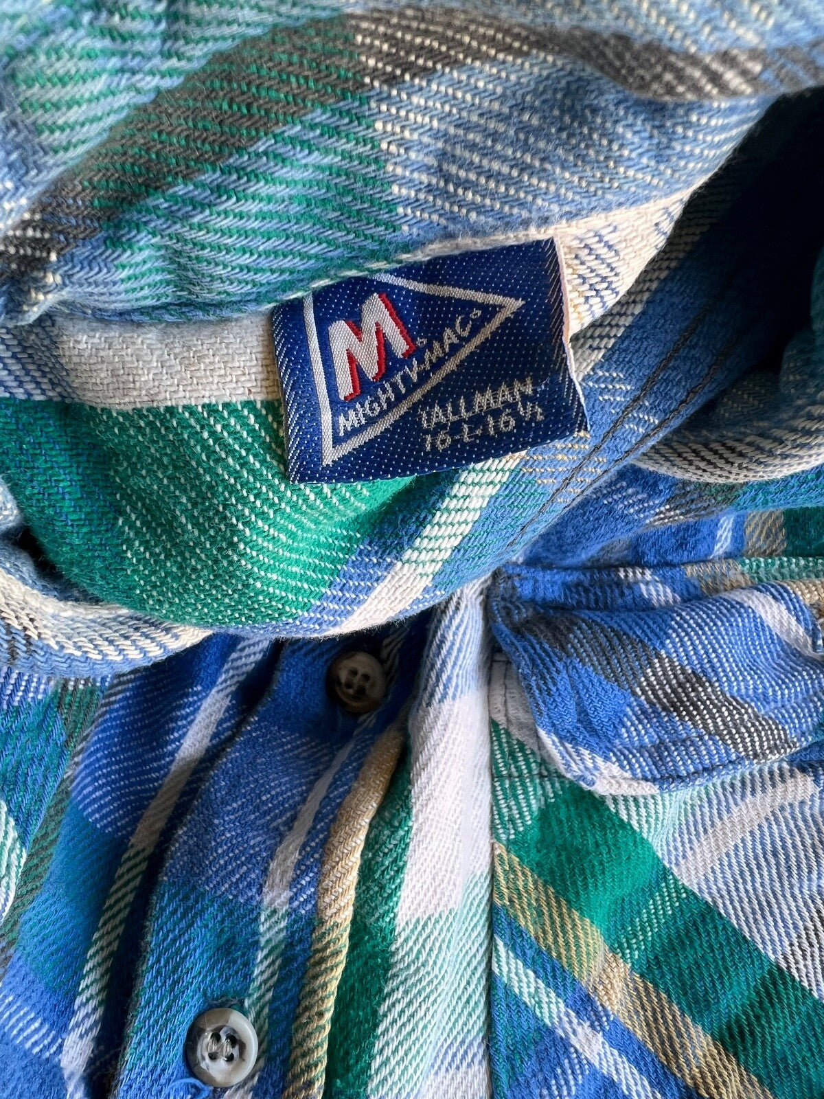 Vintage Mighty Mac Button Up Shirt