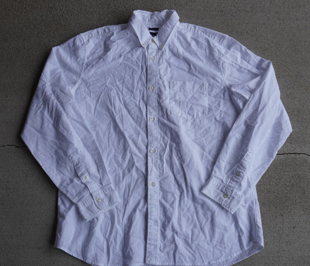 Gap Standard Fit Stretch Oxford Button Down Shirt