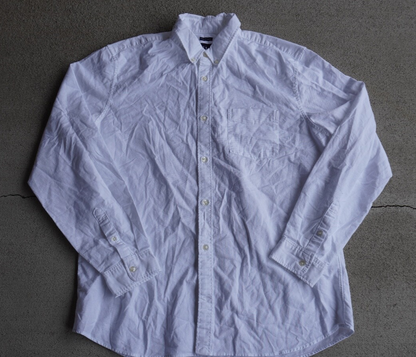 Gap Standard Fit Stretch Oxford Button Down Shirt