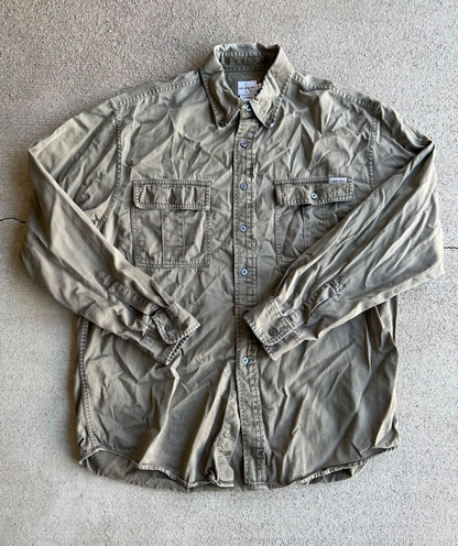 Vintage Y2K Calvin Klein Jeans CPO Button Down Shirt