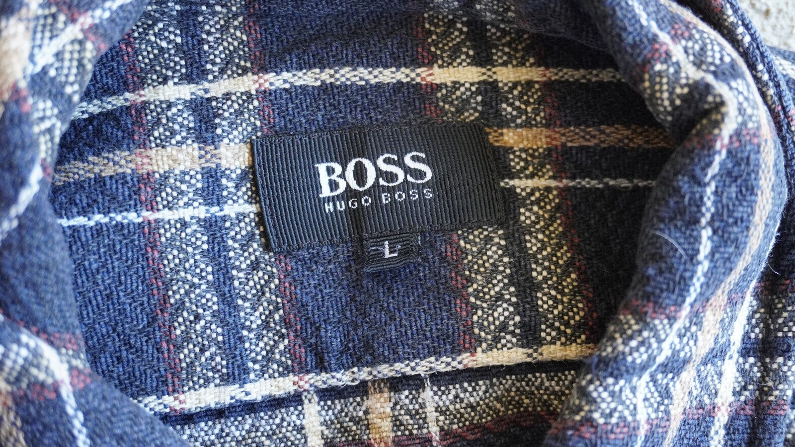 Hugo Boss Twill Cotton Button Up Shirt