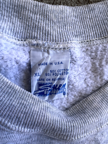 Vintage 90's Salem Sportswear Notre Dame Athletics Crewneck Sweatshirt