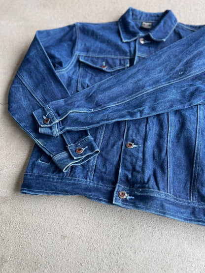 Vintage 90's FUBU Womens Script Denim Trucker Jacket