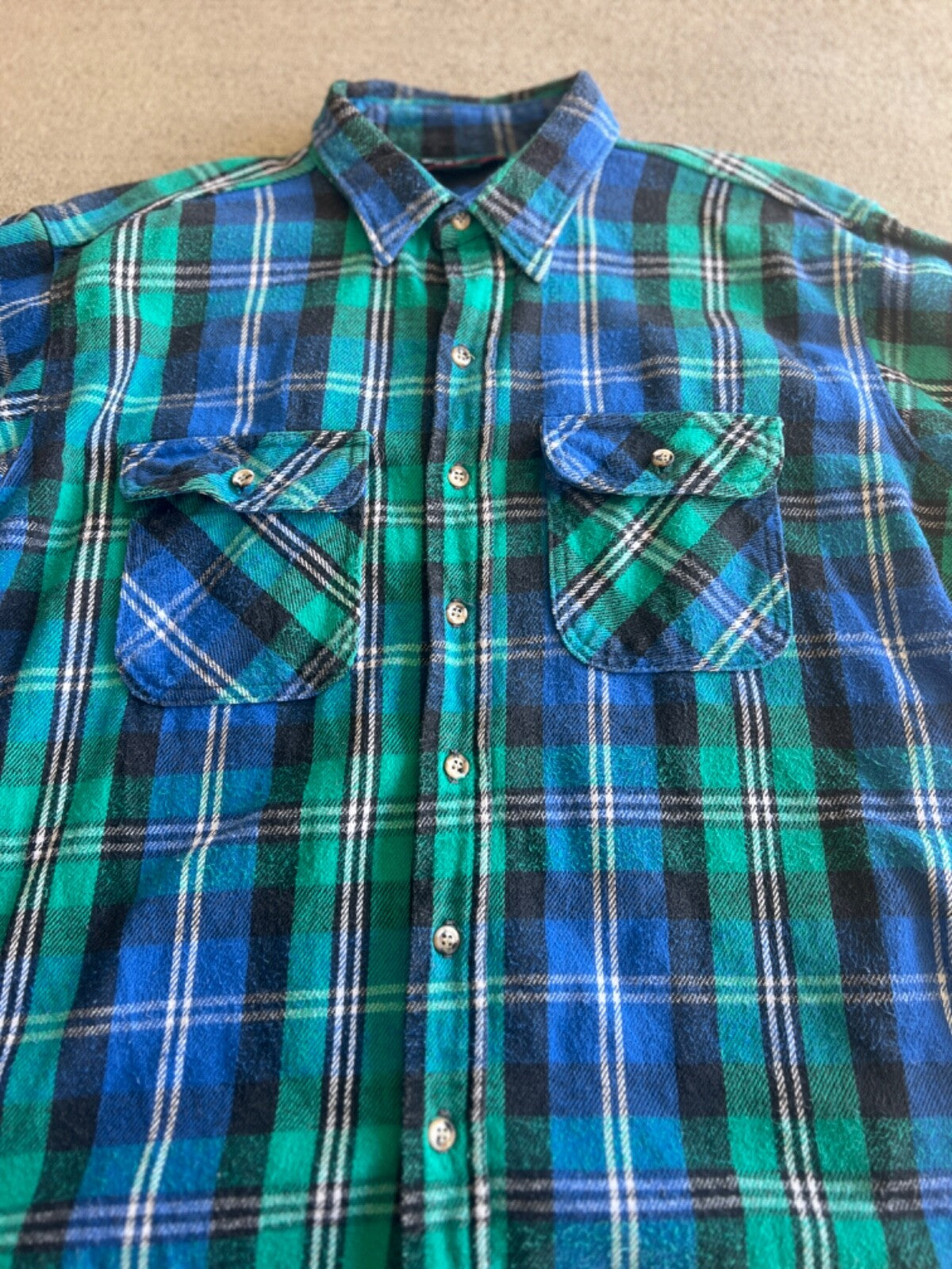 Vintage 80's Mighty Mac Button Up Shirt