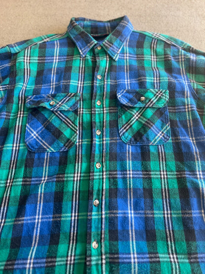 Vintage 80's Mighty Mac Button Up Shirt