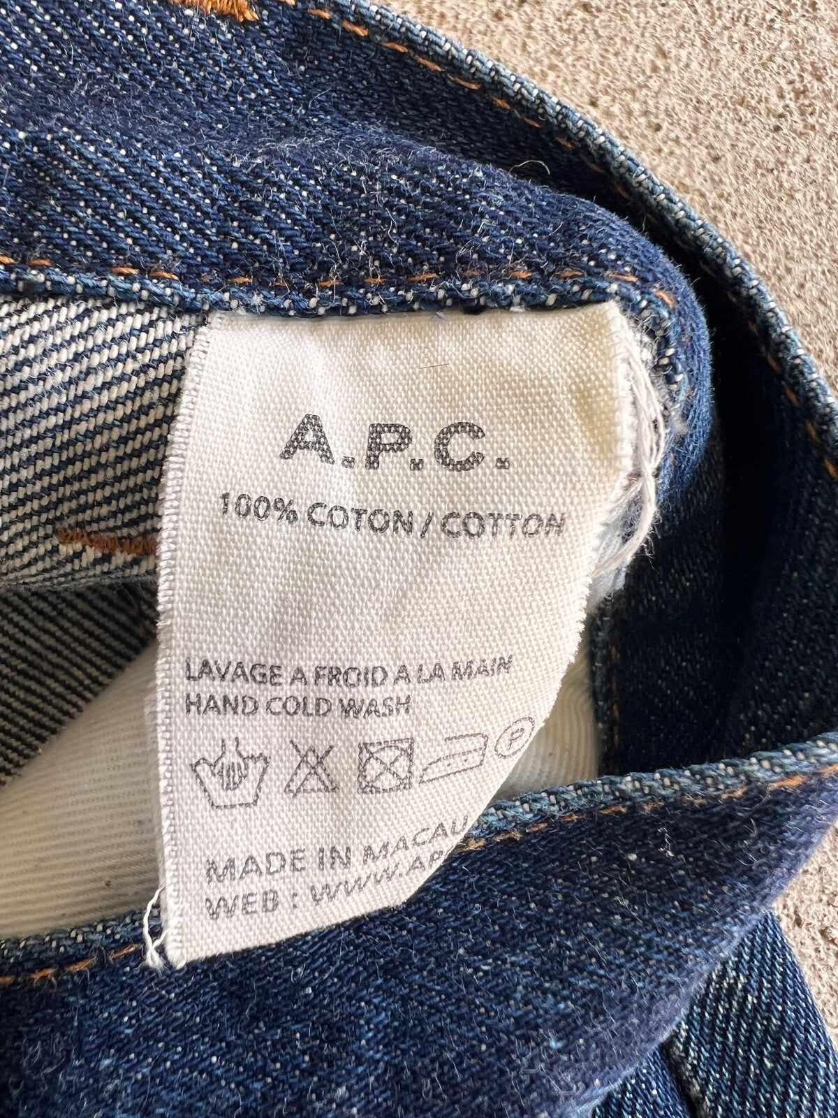 A.P.C. Petit Standand Selvedge Denim Jeans 30"