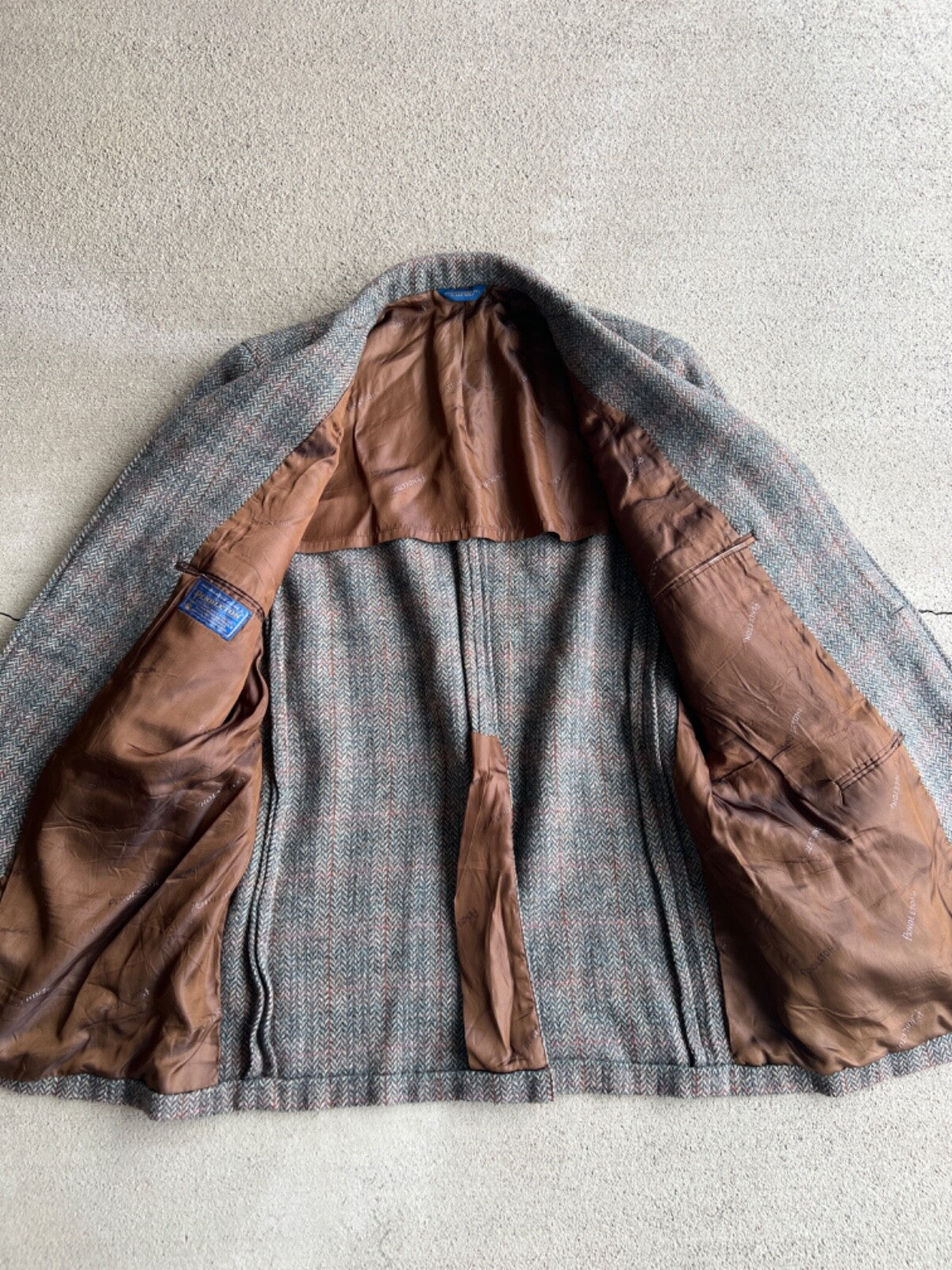 Pendleton 2 Button Herringbone Notch Sports Coat