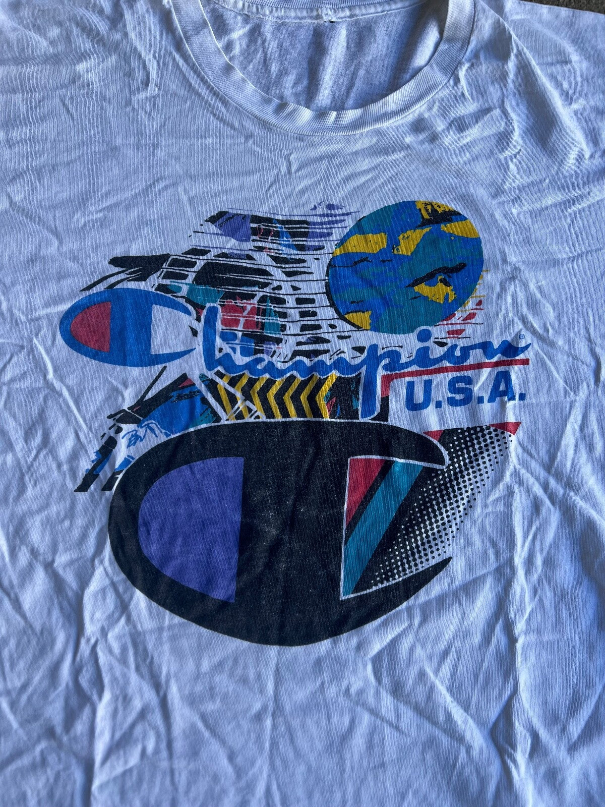 Vintage 90's Champion USA T-Shirt