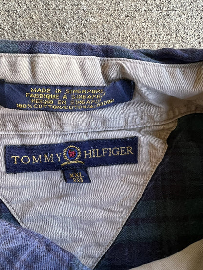 Vintage Tommy Hilfiger Tartan Button Shirt