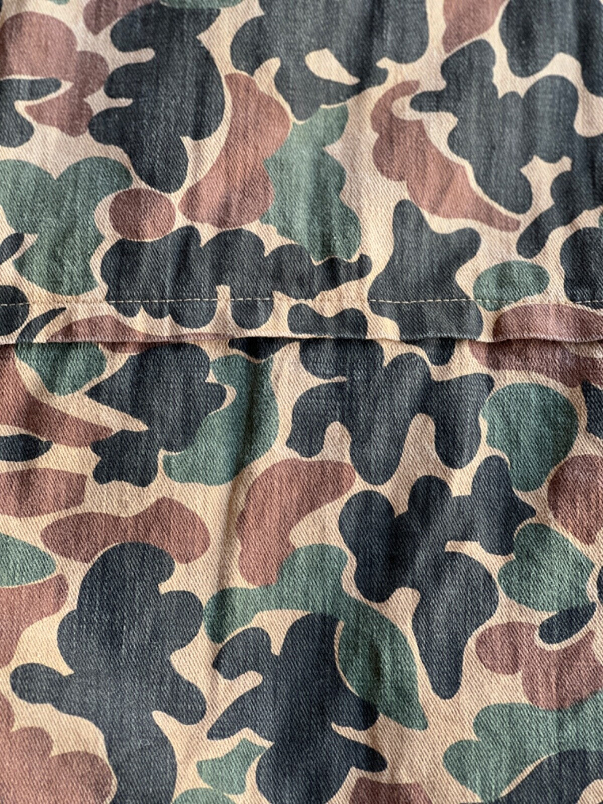 Vintage 70's Sears Woodland Camo Hunting Jacket