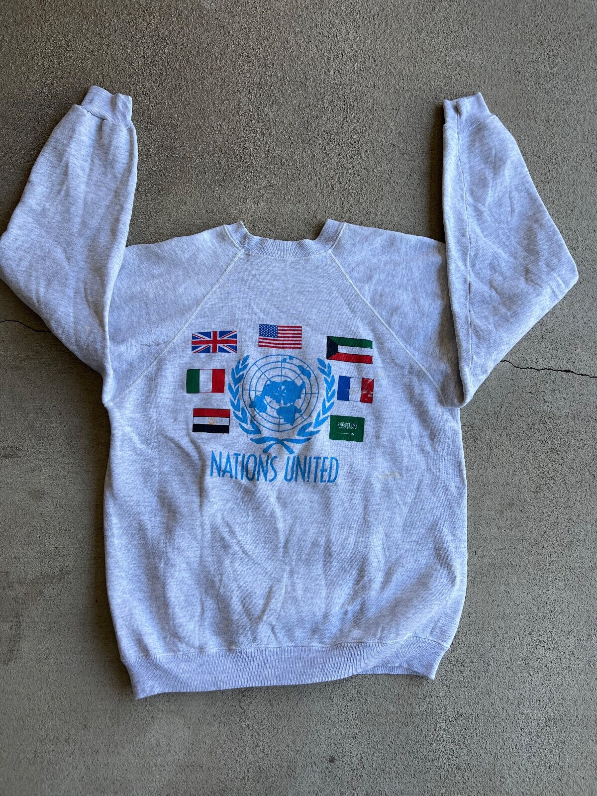 Vintage 90's Operation Desert Storm Crewneck Sweatshirt