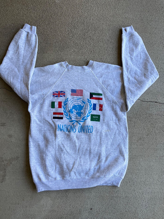 Vintage 90's Operation Desert Storm Crewneck Sweatshirt