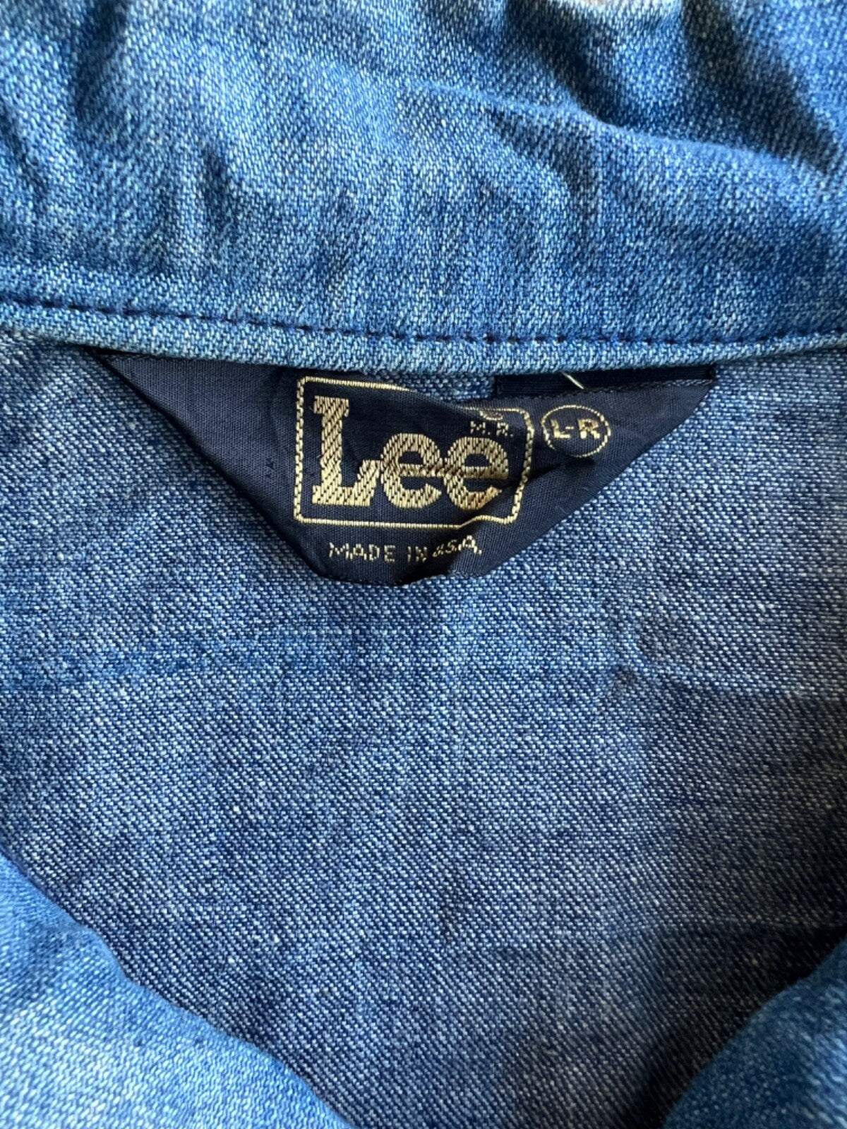 Vintage Lee Safari Denim Chore Jacket