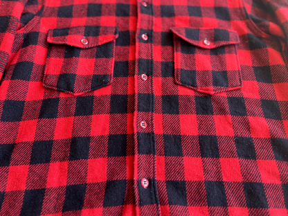 Vintage 80's Saks Fifth Avenue Buffalo Button Up Shirt