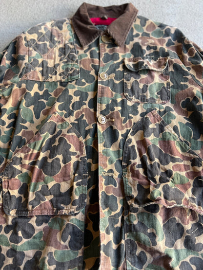 Vintage 70's Sears Woodland Camo Hunting Jacket