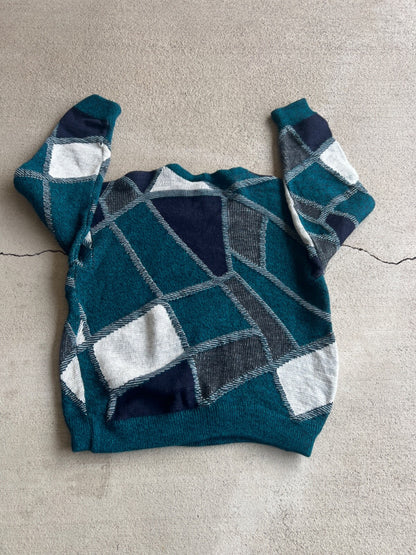 Vintage Coogi Geometric  Crewneck Sweater