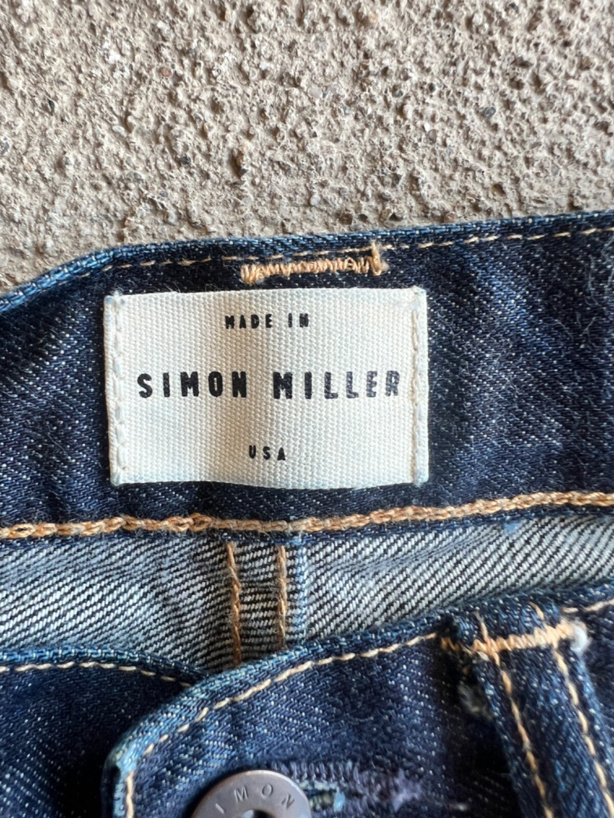 Simon Miller M001 Narrow Selvedge Denim Jeans 28"