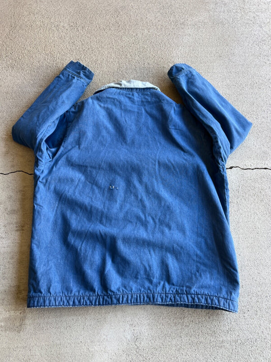 Vintage Wrangler Blanket Lined Denim Chore Jacket