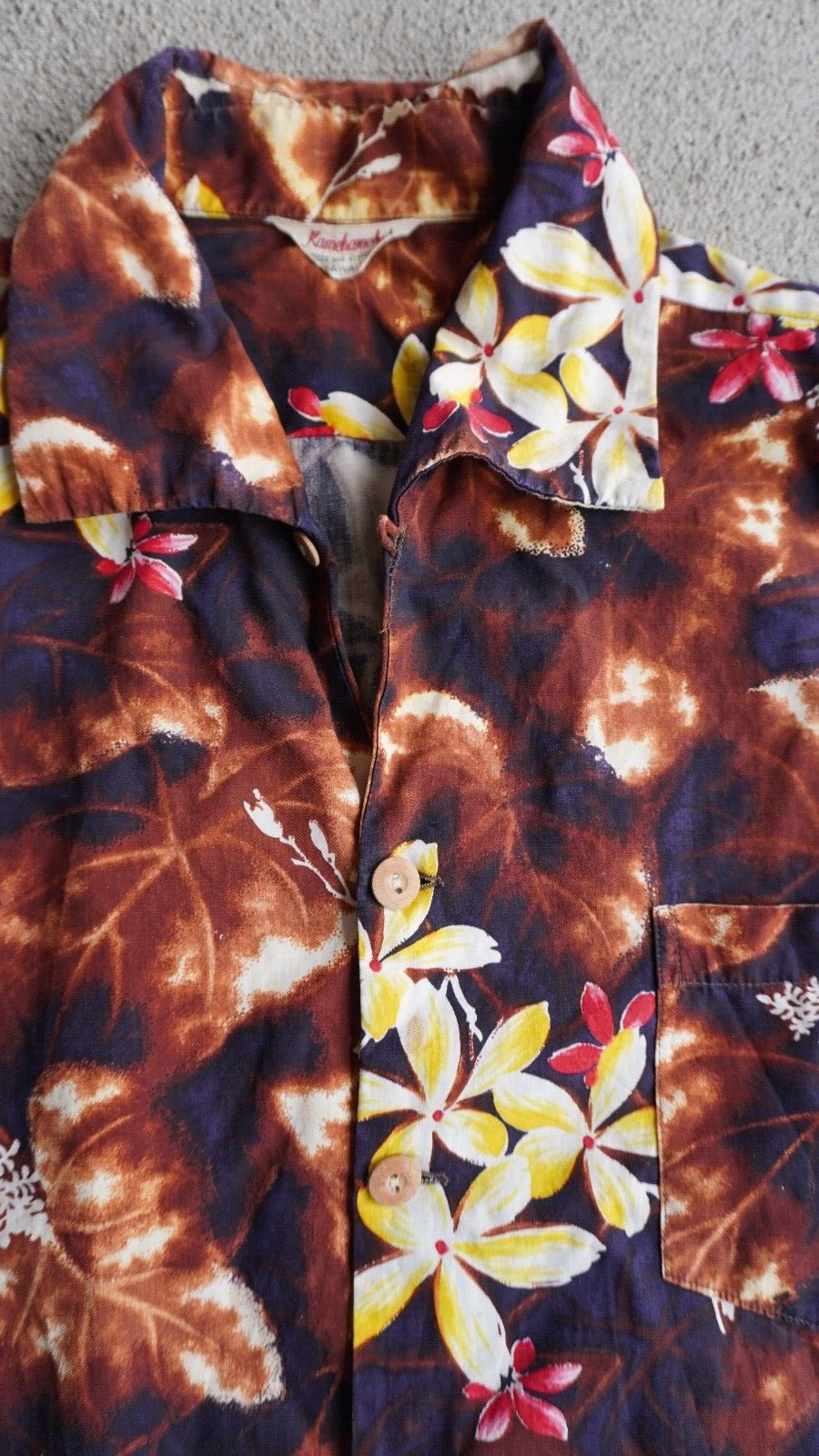 Rare Vintage Kamehameha Hawaiian Shirt