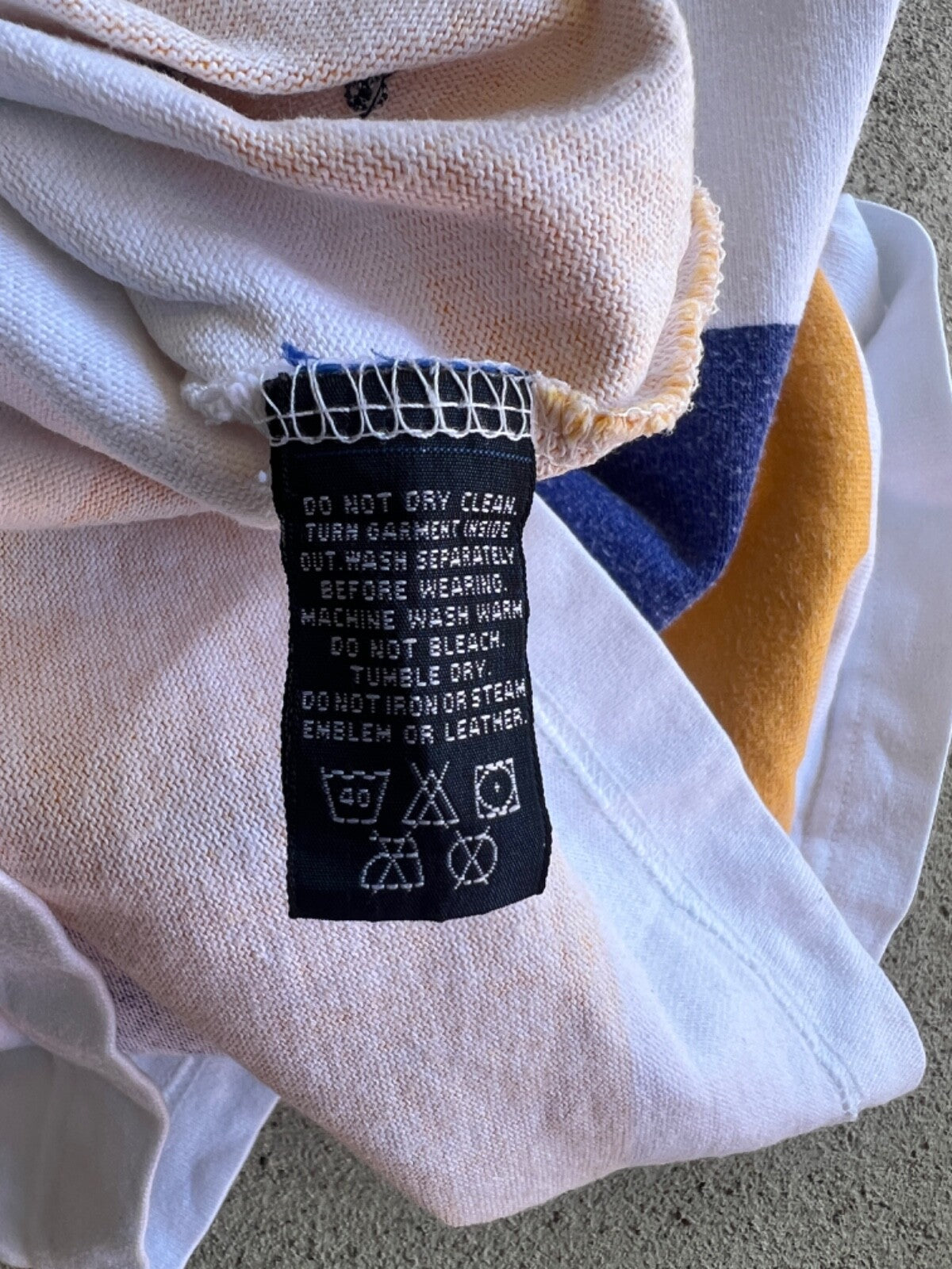 Vintage 90's Eddie Bauer EBTEK Striped Rugby Shirt