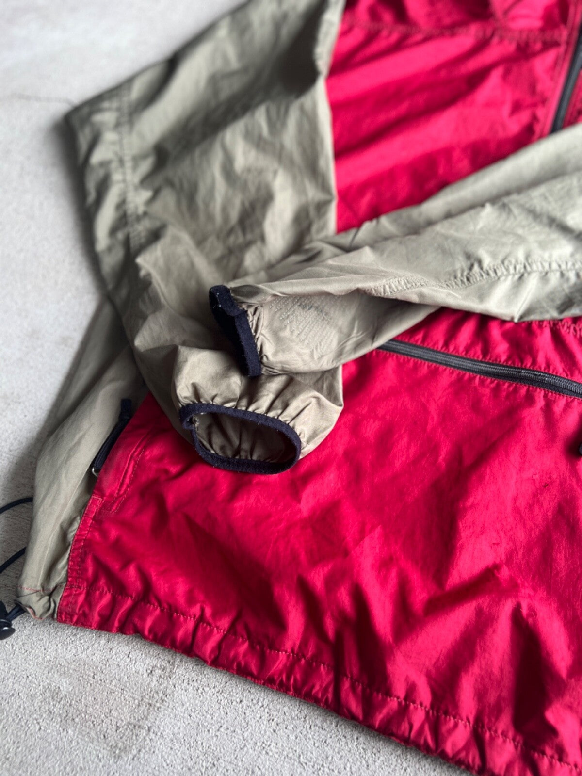 Vintage 90's Nike ACG 1/2 Zip Two-Tone Pullover Windbreaker Jacket