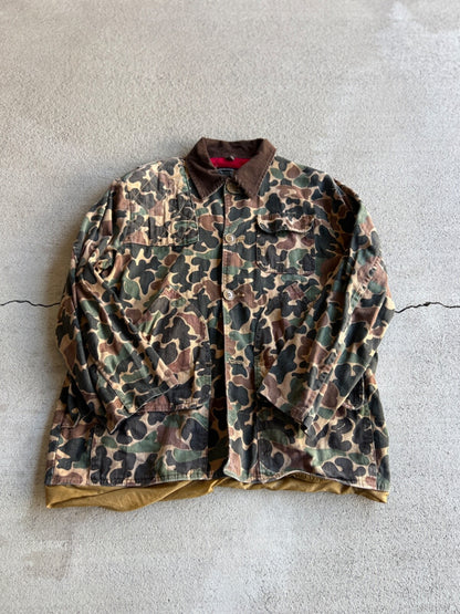 Vintage 70's Sears Woodland Camo Hunting Jacket