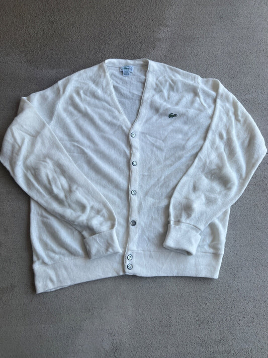 Vintage 90's IZOD Lacoste Classic Cardigan Sweater