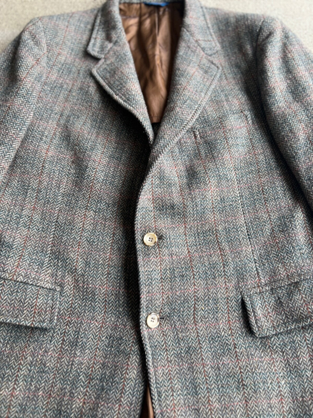 Pendleton 2 Button Herringbone Notch Sports Coat