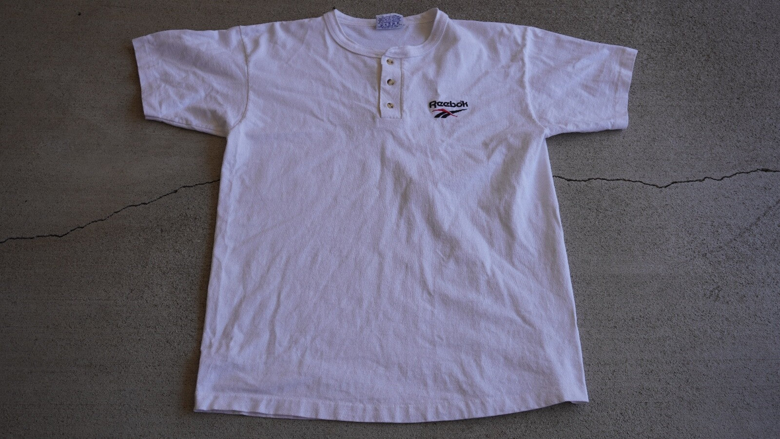 Vintage 90's Reebok Henley Shirt