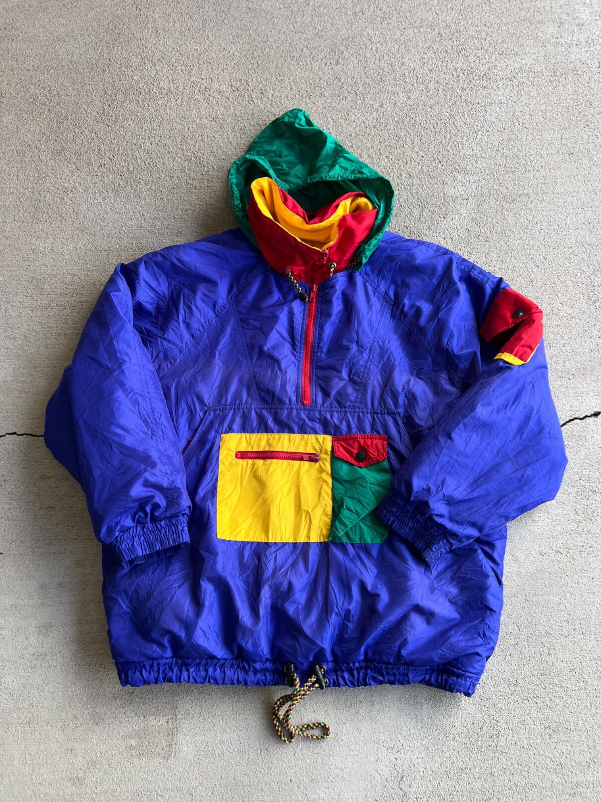 Vintage 90's Gant Puffer Pullover Jacket