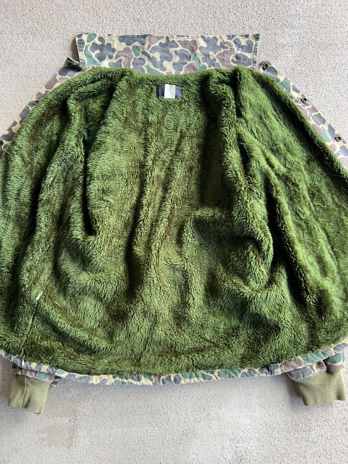 Vintage Lee Duck Camo Hunting Jacket