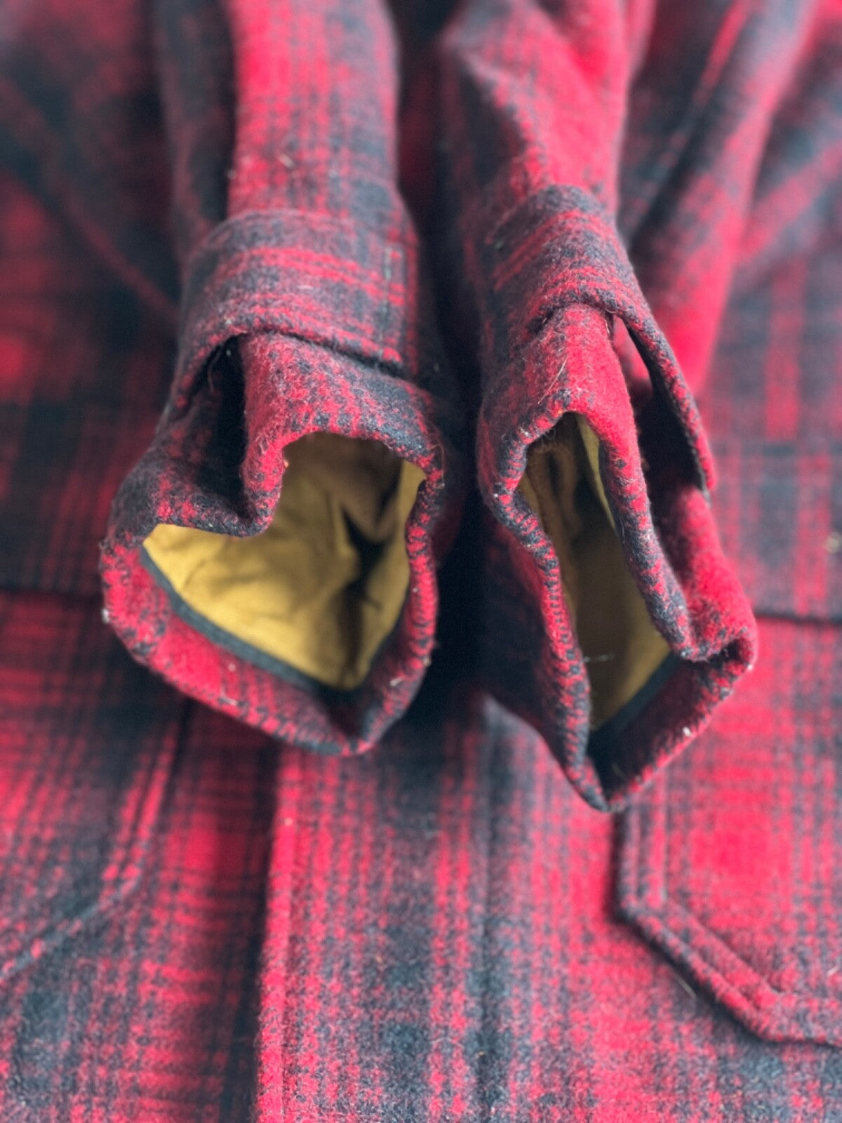 Vintage Woolrich Mackinaw Plaid Shore Jacket 42R
