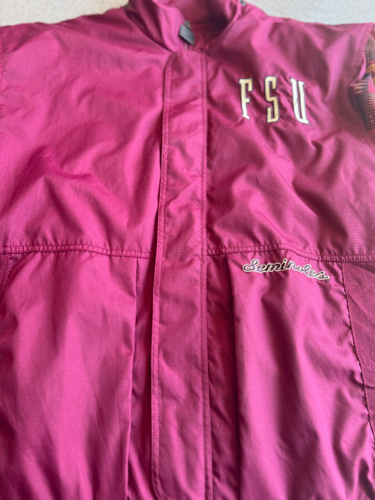 Y2K Vintage Nike Team Sports Florida State University "Seminoles" Jacket