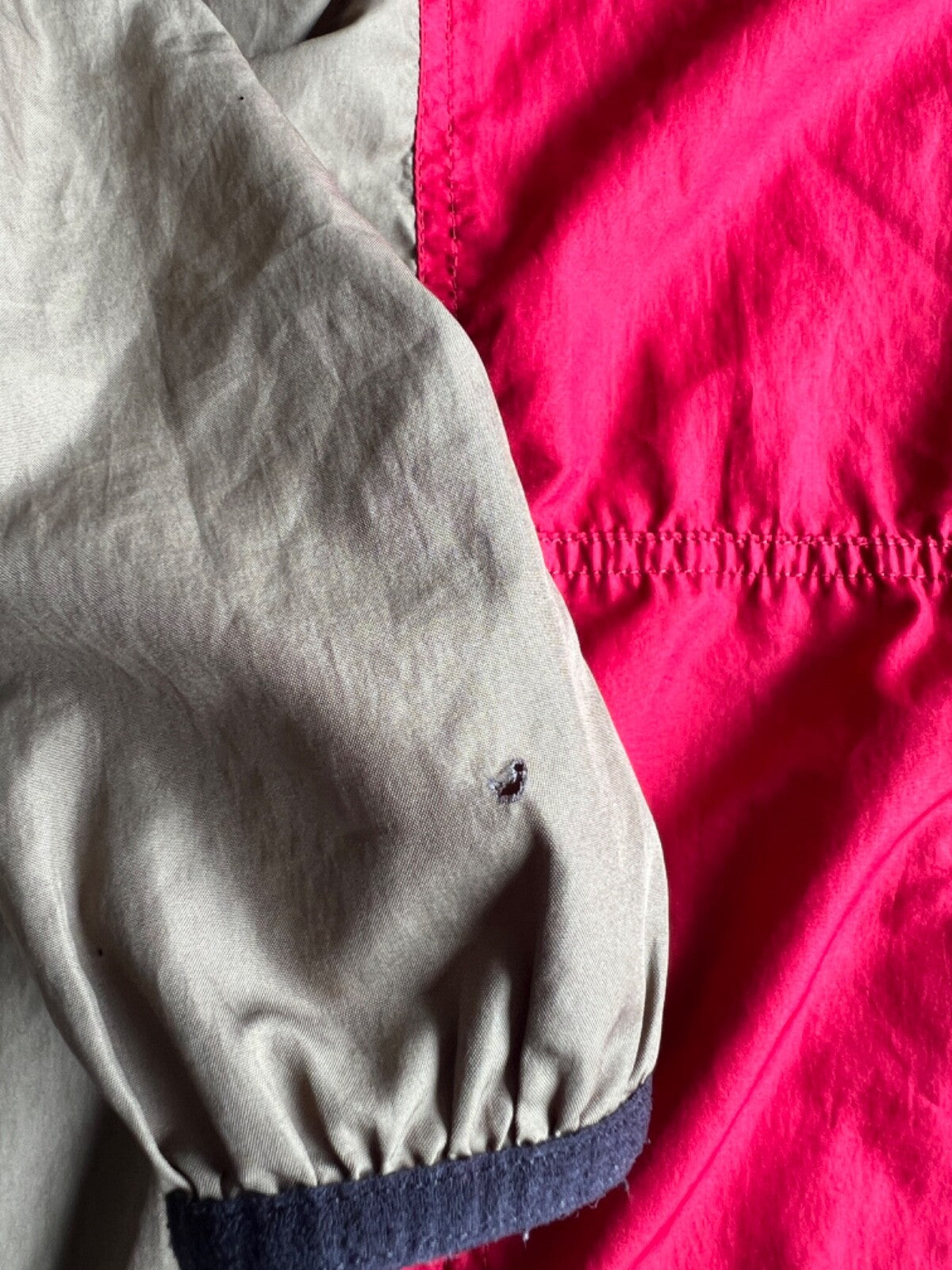 Vintage 90's Nike ACG 1/2 Zip Two-Tone Pullover Windbreaker Jacket