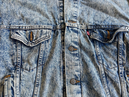 Vintage Levi's Buffalo Lined Denim Trucker Jacket