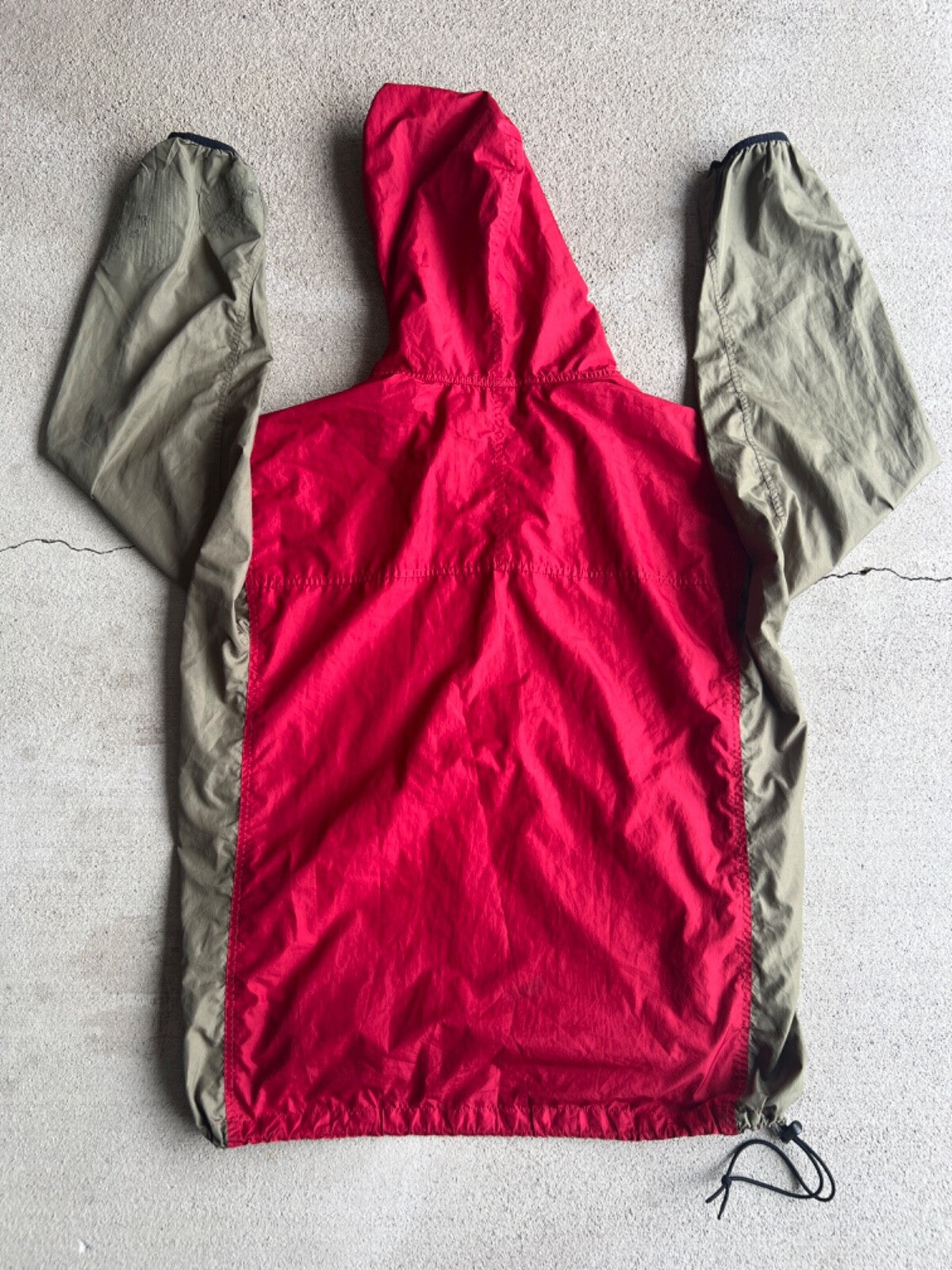 Vintage 90's Nike ACG 1/2 Zip Two-Tone Pullover Windbreaker Jacket