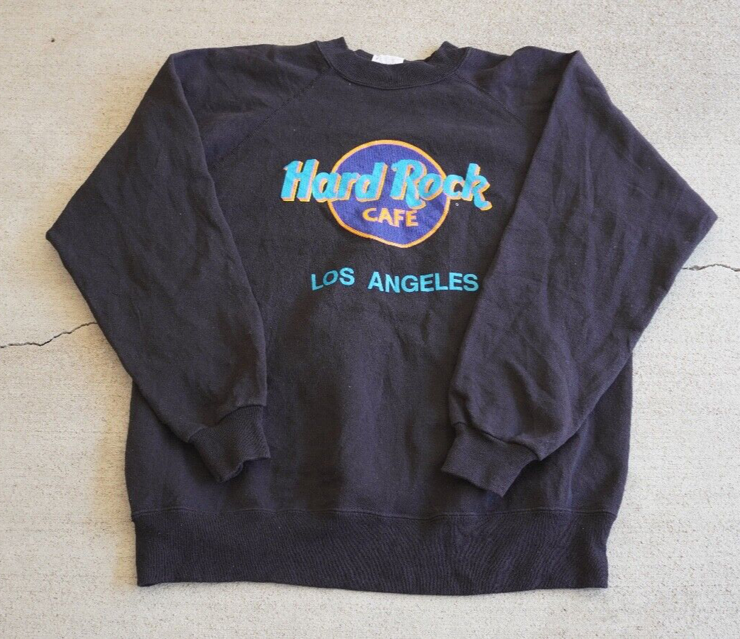 Vintage 90's Hard Rock Cafe Los Angeles Crewneck Sweatshirt