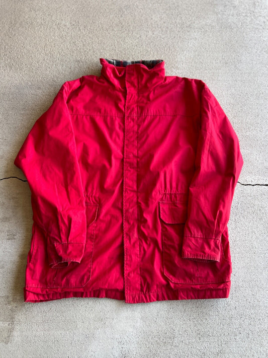 Vintage Woolrich Packable Hood Blanket Lined Parka Jacket