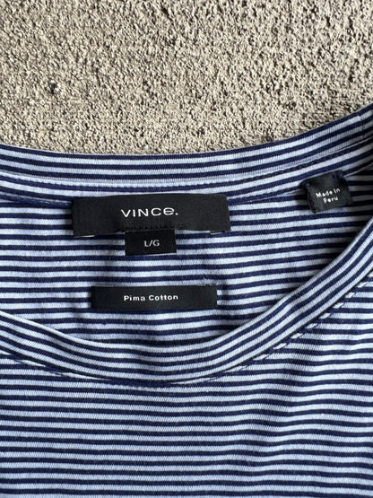 Vince Stripe Pima T-Shirt