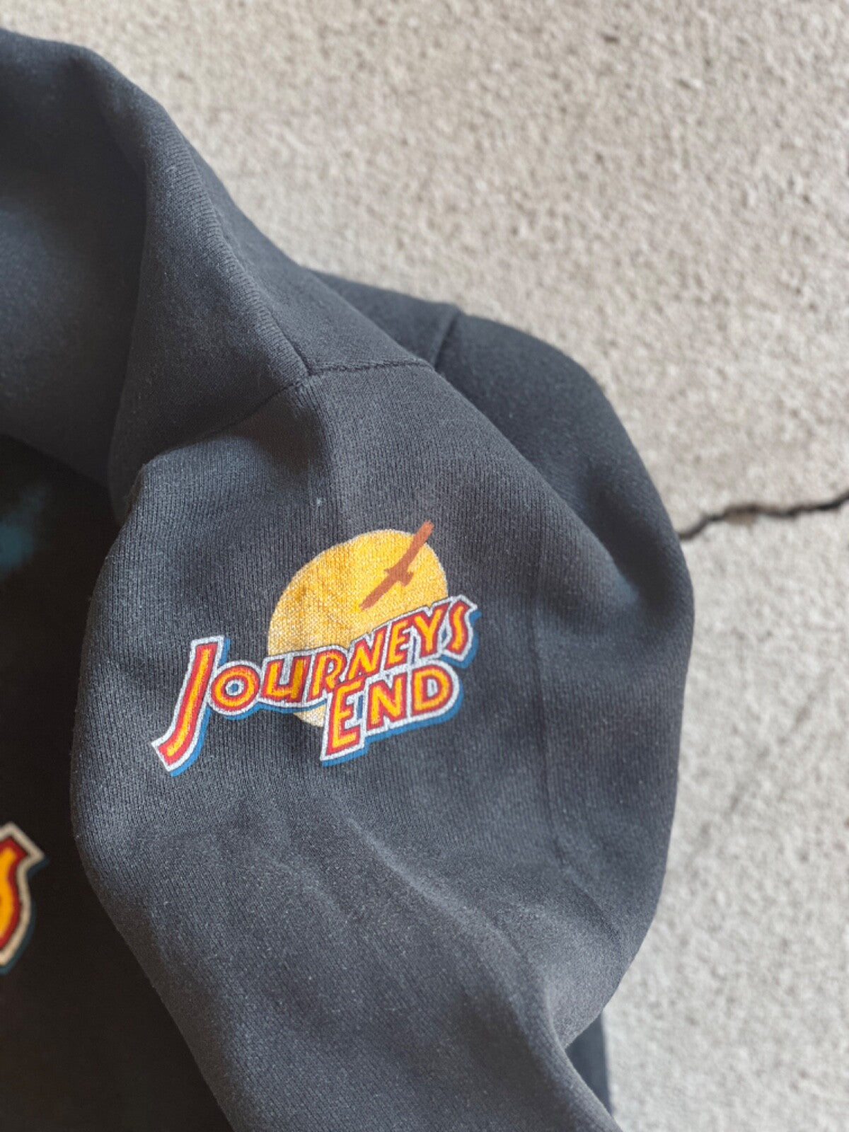 Vintage 80's James Earle Fraser "Journey's End" Graphic Crewneck Sweatshirt