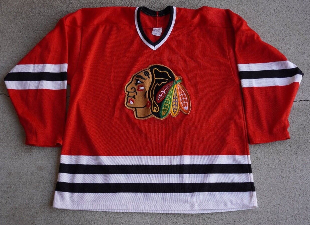 Vintage 90's CCM NHL Chicago Blackhawks Jersey