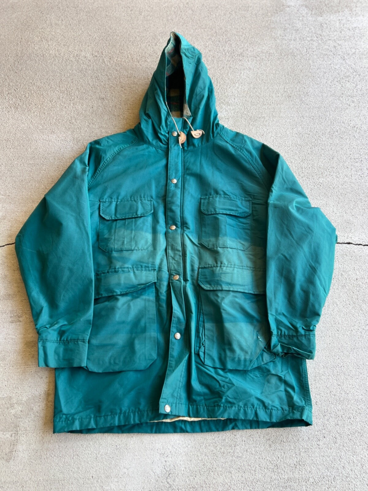 Vintage 80's Woolrich Blanket Lined Parka Jacket