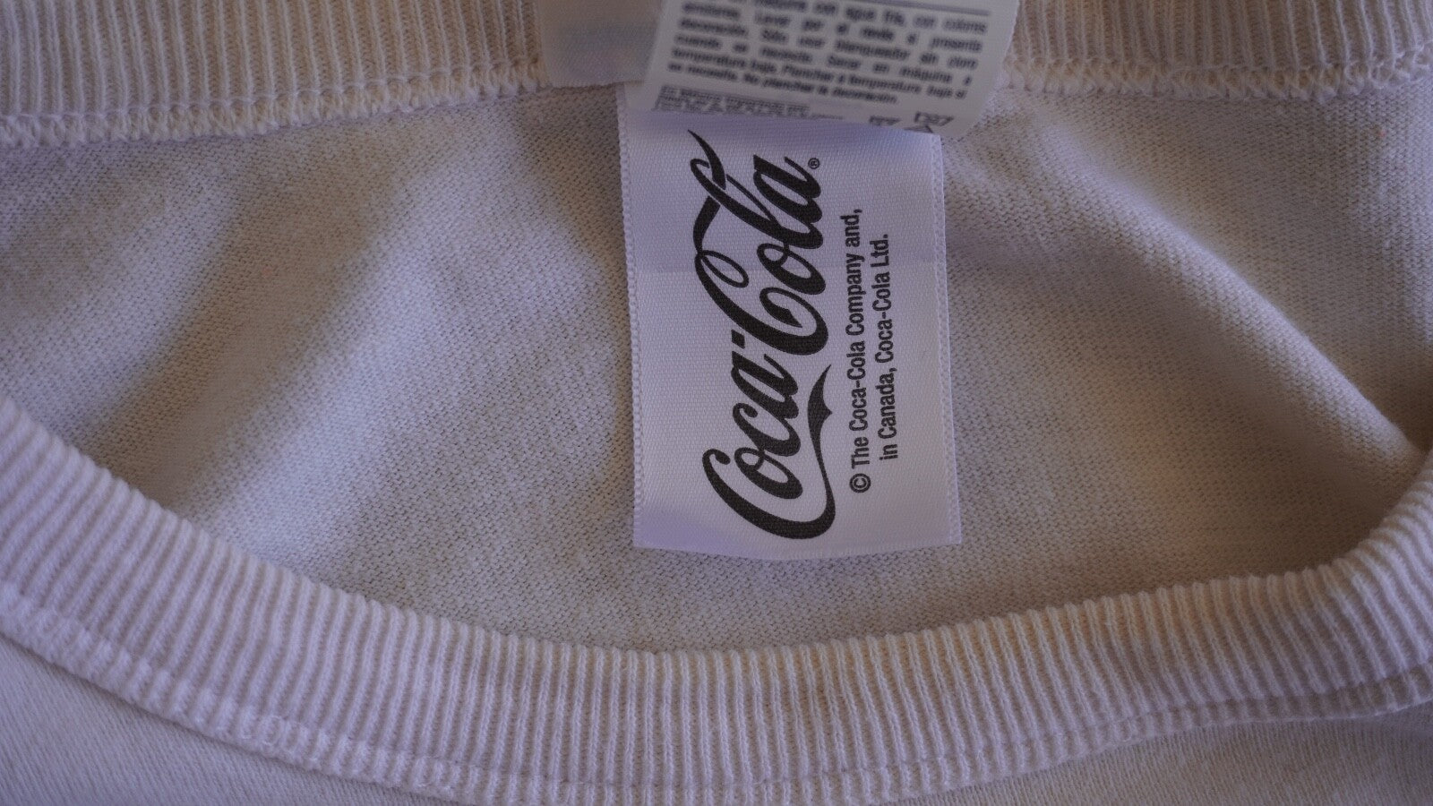 Champion X Coca-Cola Long Sleeve Multi-Colored Graphic Logo T-Shirt