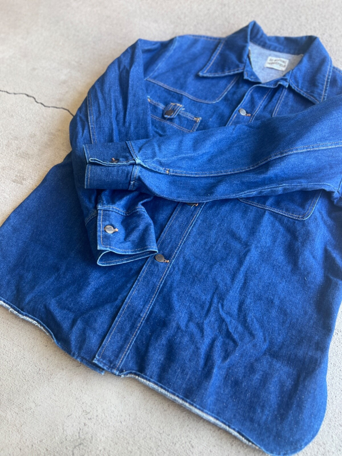 Vintage Sedgefield Do Nothing Denim Work Overshirt