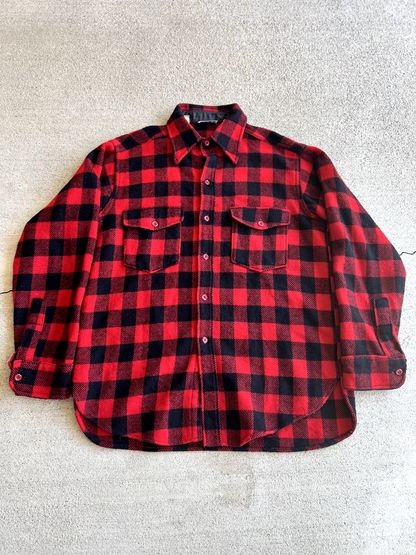 Vintage 80's Saks Fifth Avenue Buffalo Button Up Shirt