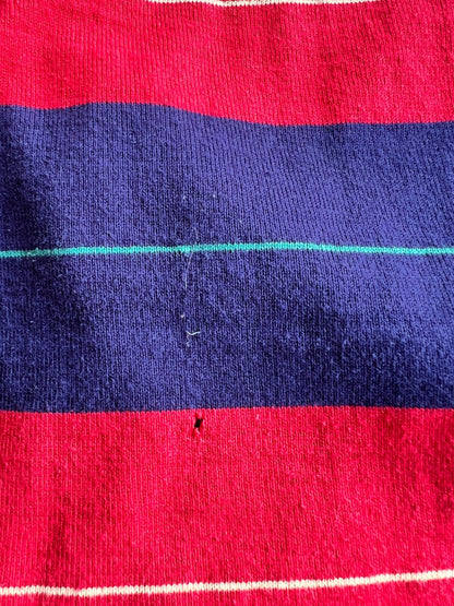 Vintage 90's Chaps Ralphs Lauren Made in Japan Striped Rugby Shirt