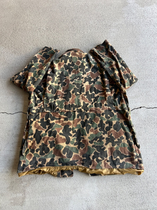 Vintage 70's Sears Woodland Camo Hunting Jacket